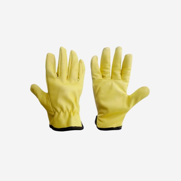 Guantes en vaqueta sencillos